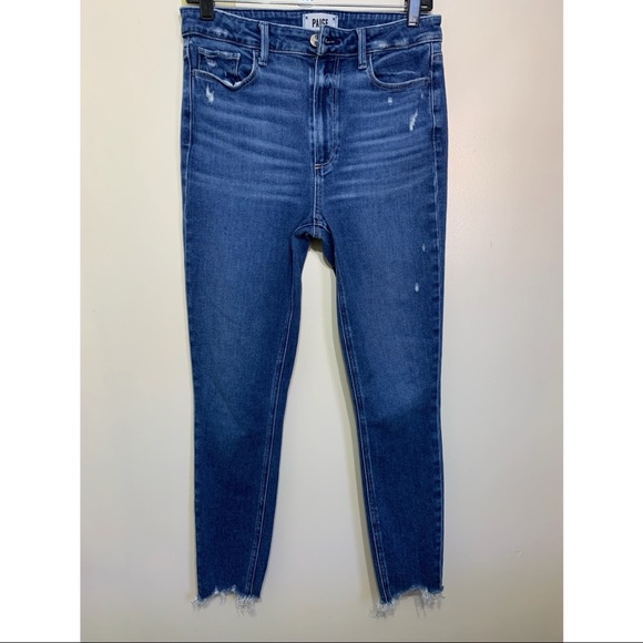 Paige Transcend Margot high waist skinny ankle jeans - Picture 13 of 15